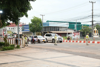 Traffic Police Facilitate Delegates Attending CCM Meeting